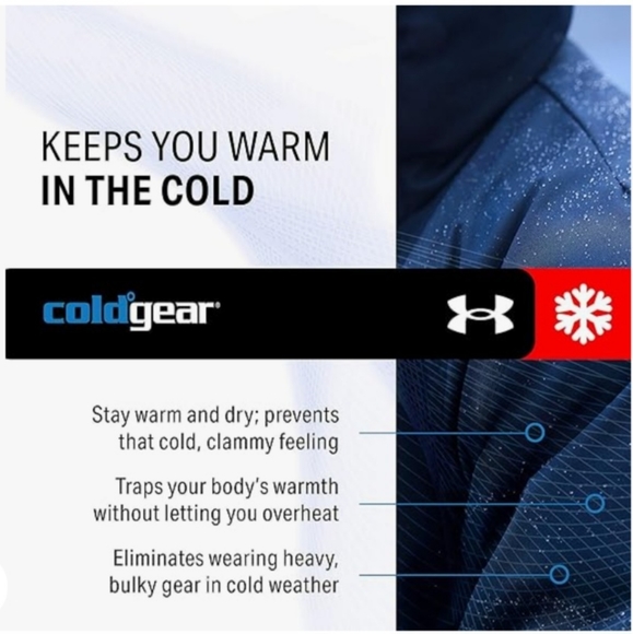 NWT MEN'S UA COLDGEAR REACTOR HYBRID JACKET - Picture 3 of 10